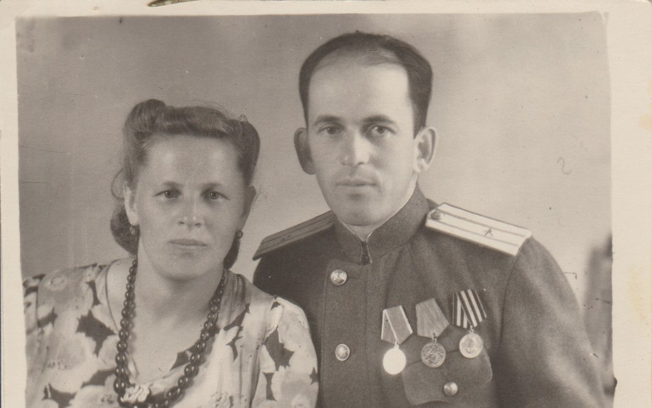 Зальман со своей супругой