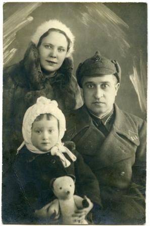 Порафило с дочкой Галиной