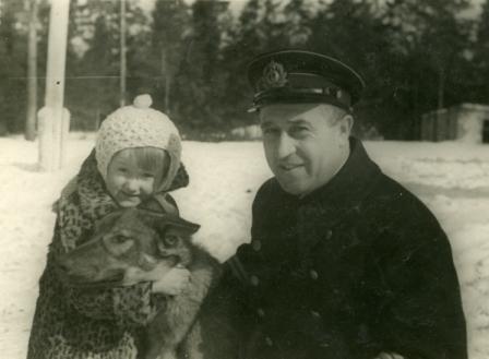 Терентий Михайлович с дочкой