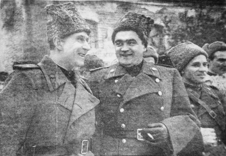 Кныш Иван Павлович. Начальник артилллерии 7 ОБМП, 72 СД